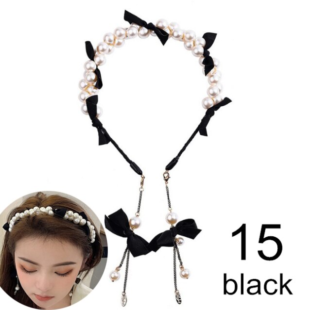 Qfdian Holiday gift Ancient Style Hair Accessories Hanfu Veil Female Hanging Tassel Face Curtain Chinese Headdress Headband Performance Accessories