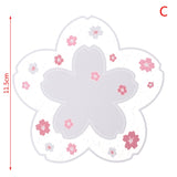 Qfdian  Christmas 1 Piece Japanese Cherry Insulated Dining Table Mat Non Slip Coaster Non Slip Coaster Kitchen Accessories Christmas Decoration