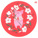 Qfdian  Christmas 1 Piece Japanese Cherry Insulated Dining Table Mat Non Slip Coaster Non Slip Coaster Kitchen Accessories Christmas Decoration