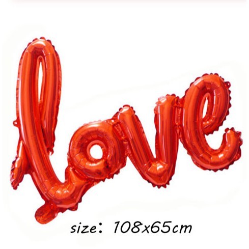 Qfdian valentines day decorations for the home 18inch Metallic Red Heart Ruby Agate Red Balloons Wedding Background Room Decoration Love Letter Balloon Valentines Decor