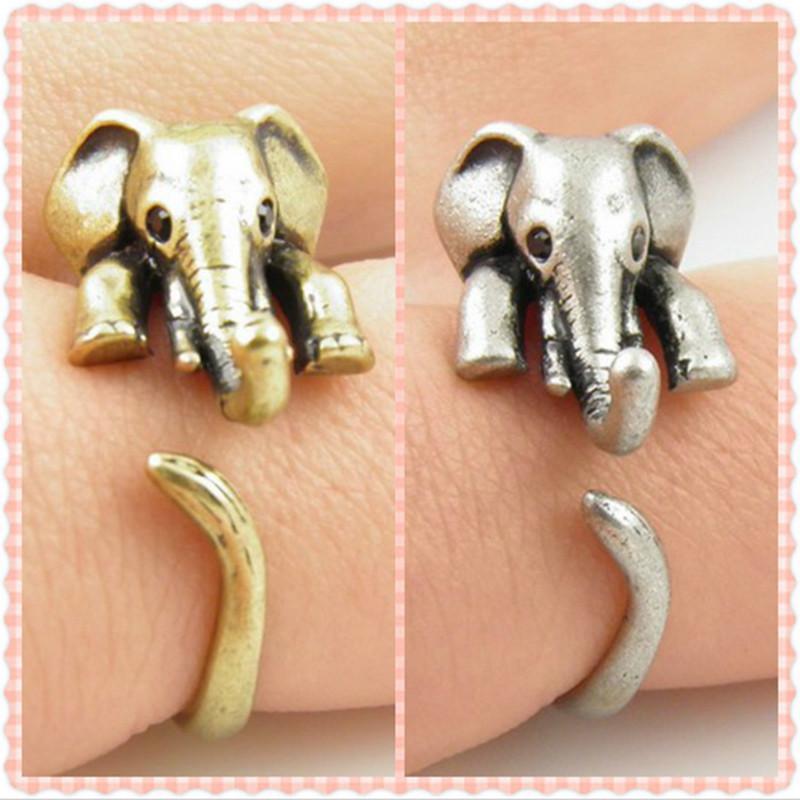 Antique Elephant Rings